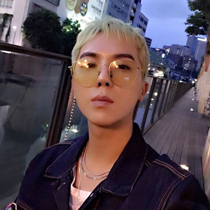 mino宋闵浩同款圆珠耳链男韩国街头嘻哈长款耳钉耳钉