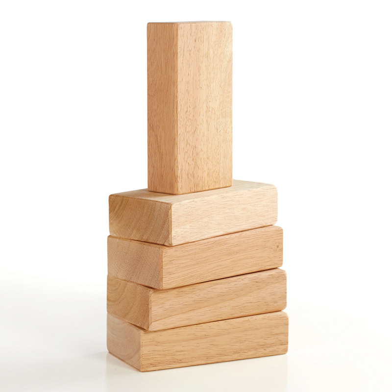 345岁大块美国guidecraft单元积木5块套组原色塑料积木