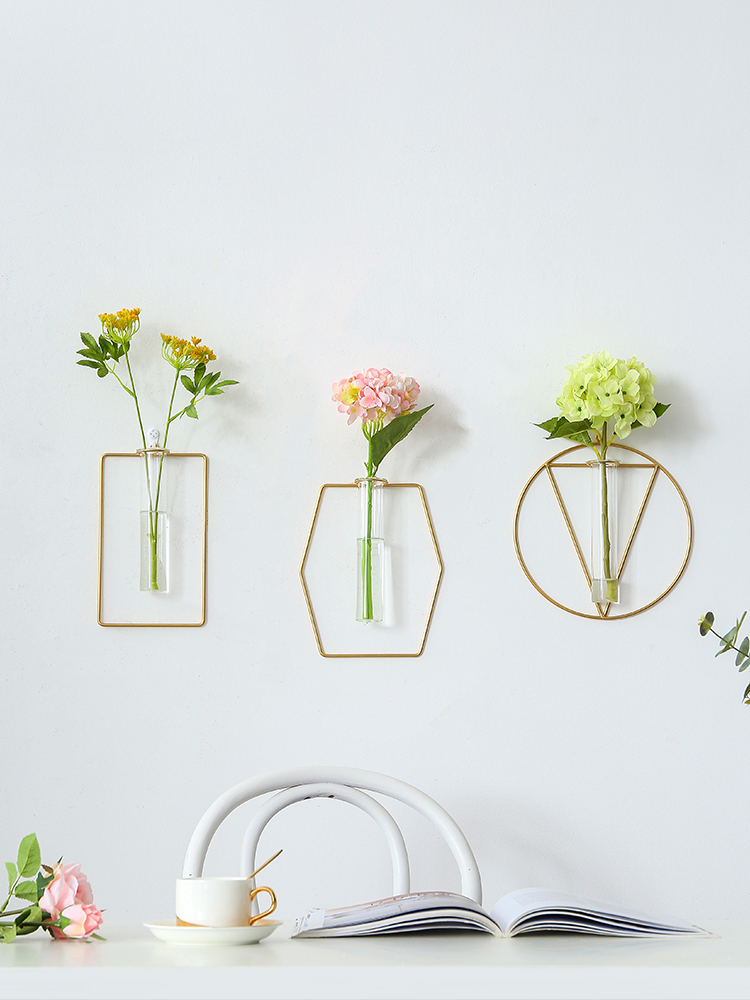 墙面装饰墙壁仿真花假花墙墙上卧室壁挂创意壁饰