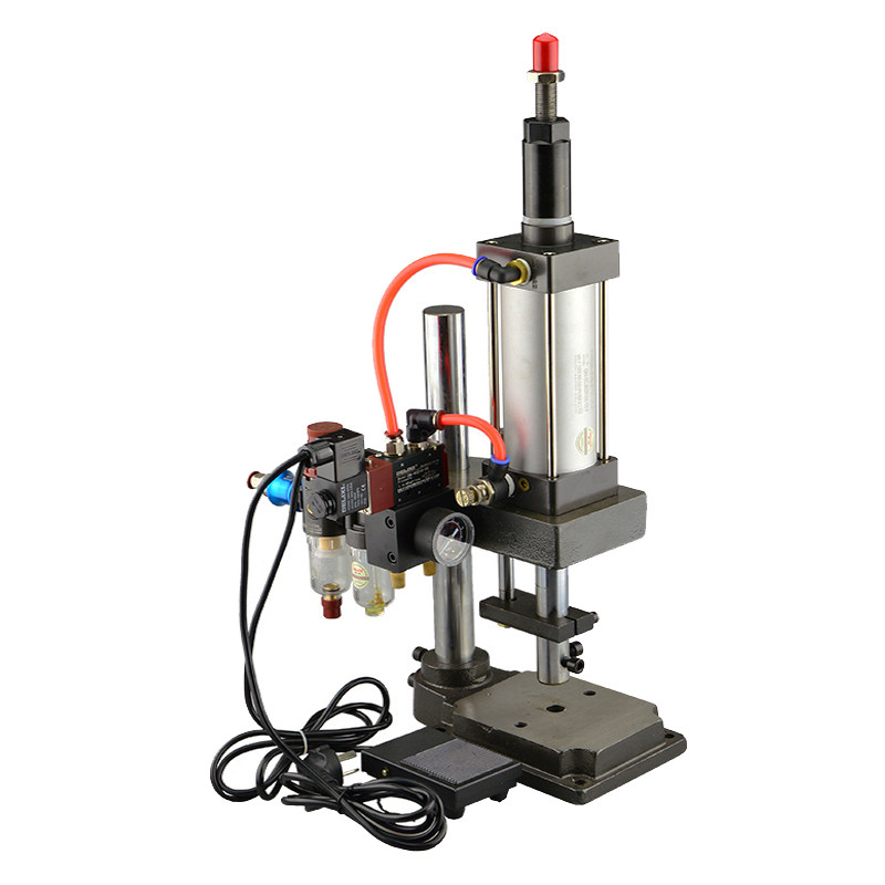 德力西气动冲床小型压机单柱台式气缸压床冲压机其他气动工具