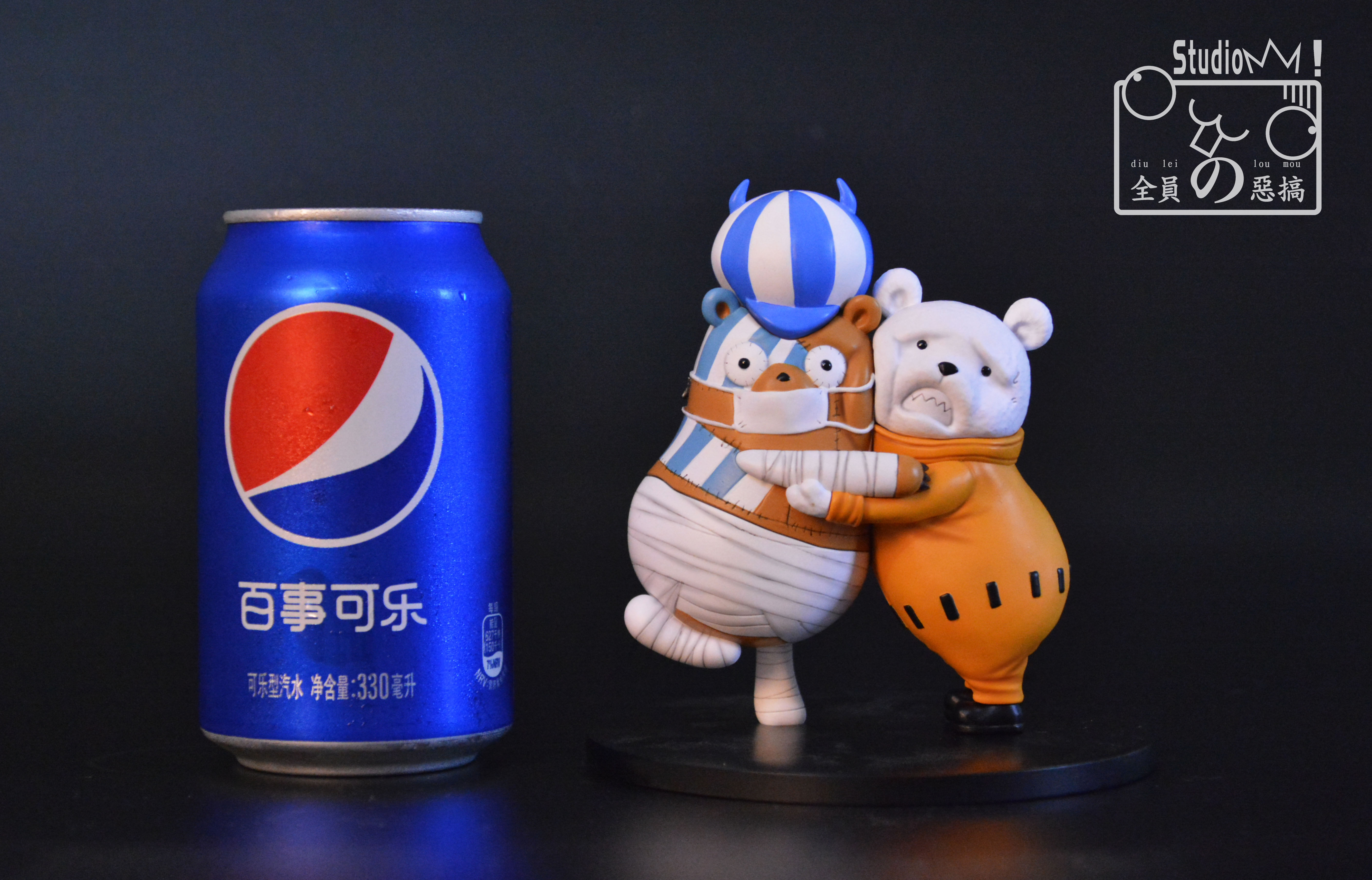 第一现货手办贝波库玛toys卡鲁恶搞全员模模手办