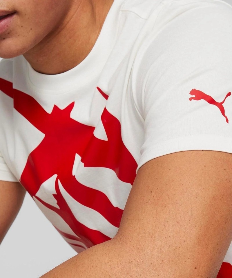 酷动正品puma彪马三球梅洛鲍尔melo运动休闲短袖运动t恤