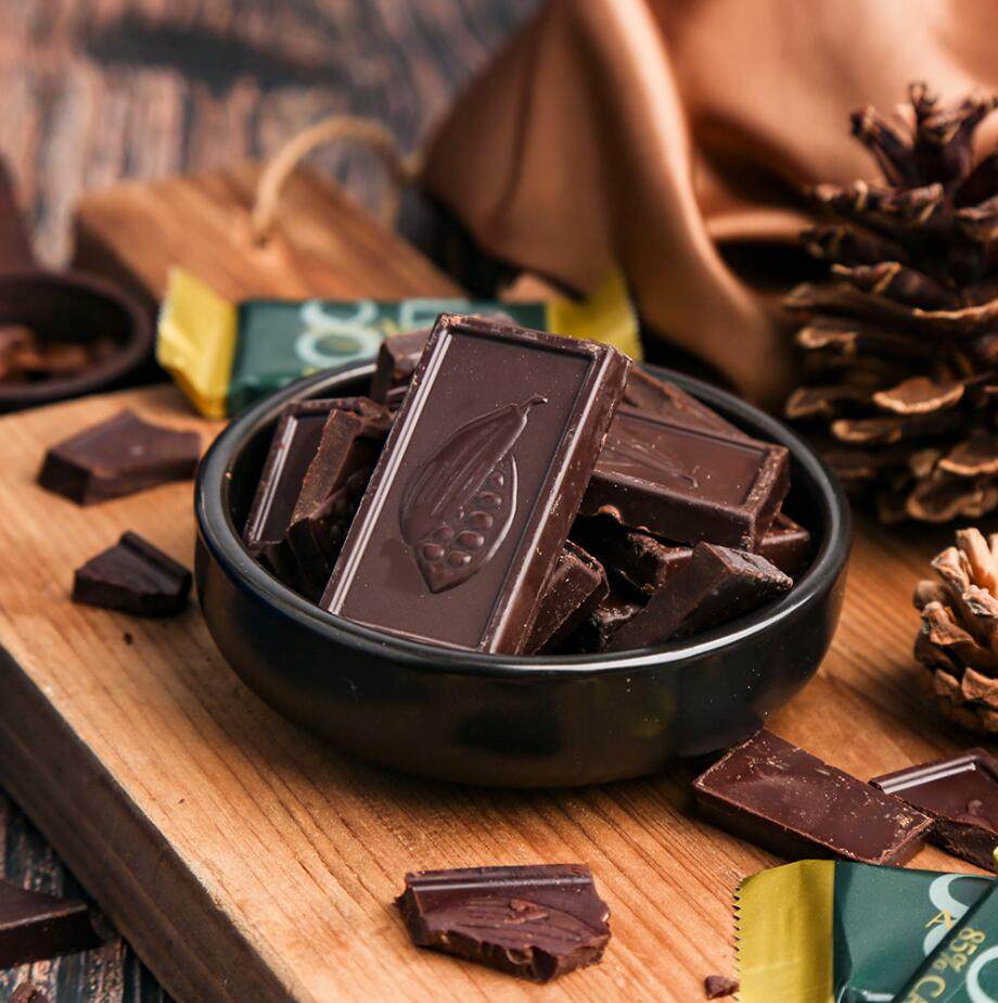 包邮西班牙进口舒娜巧克巧克力力排851000g袋装婚庆黑巧克力