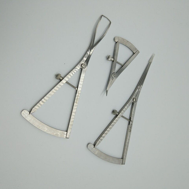 进口种植牙工具 诺骨测量尺 种植专用卡尺 骨脊厚度测量尺测量尺