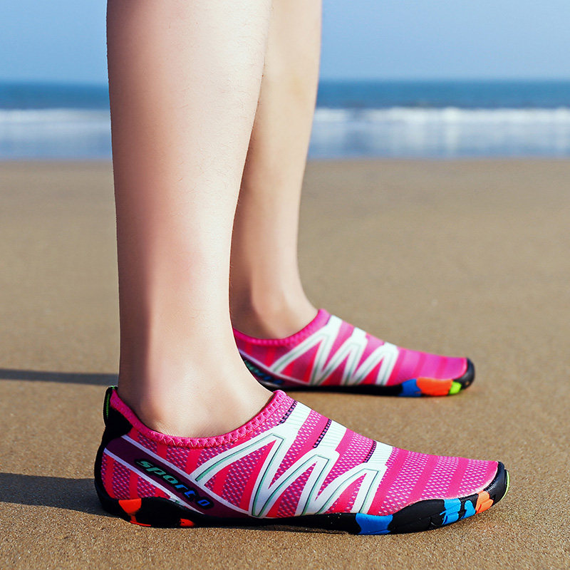 情侣赤足软鞋浮潜鞋潜水沙滩鞋防滑跑步机鞋沙滩袜男女涉水游泳鞋
