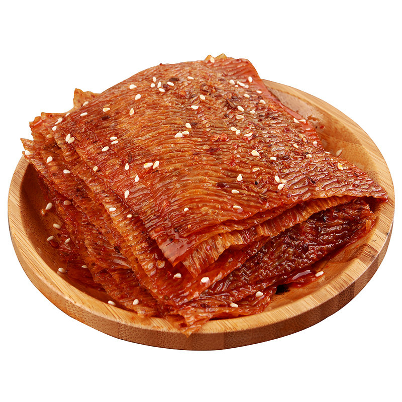 陕西老式大辣片手撕自制辣条零食麻辣儿时手工豆腐干