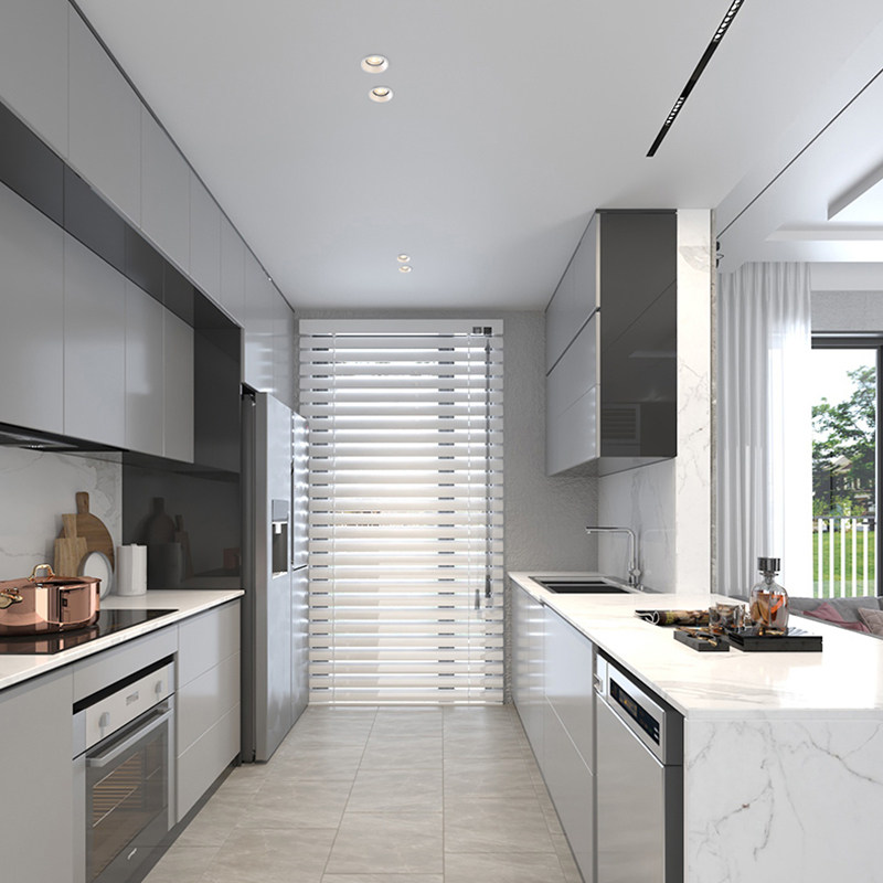 led嵌入式防眩射灯天猫精灵智能灯天花灯无主灯照明设计厨房射灯-mc母