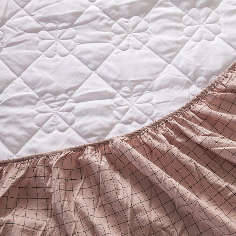 恒源祥全棉加厚夹棉床笠单件纯棉床罩防滑固定床笠