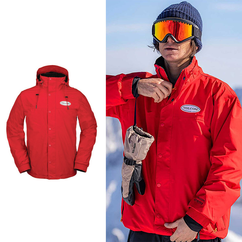 volcom美国2021单板滑雪服防水防风保暖户外上衣滑雪衣