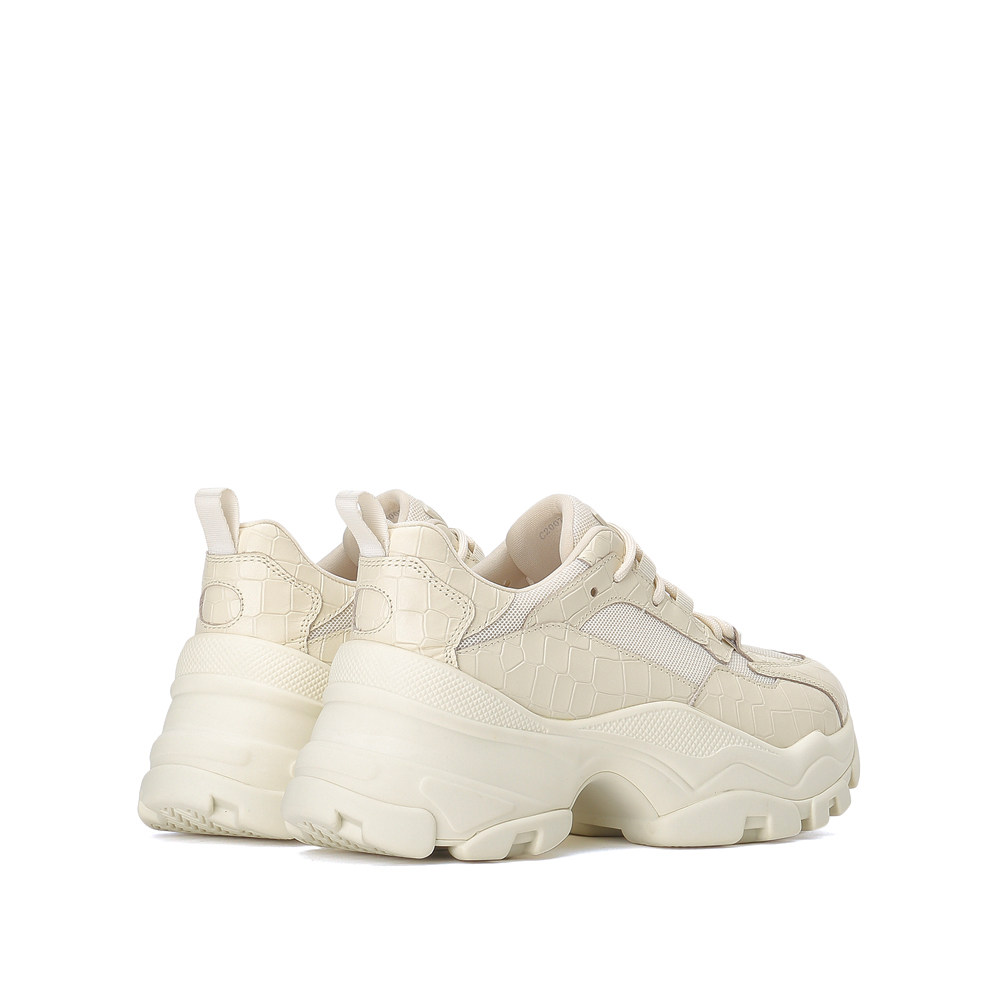 思加图2020秋季新款运动休闲鞋老爹鞋撞色小白鞋系带女鞋c2007cm0