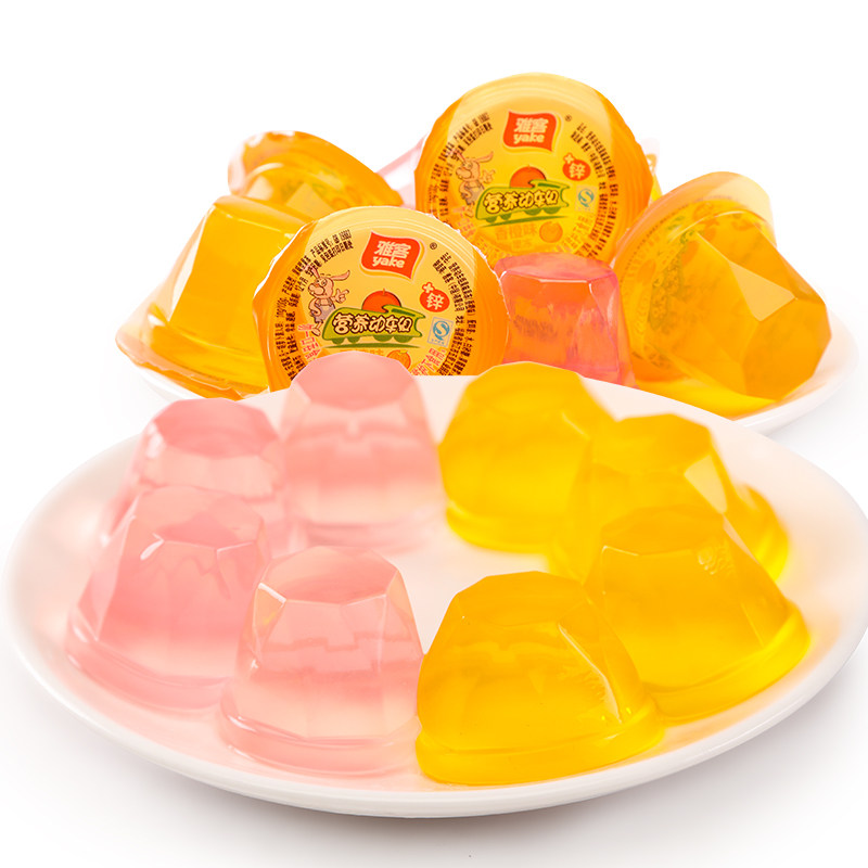 小书包雅客600g营养动车车组快乐果冻布丁儿童果冻