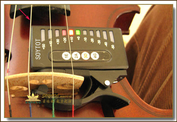 soyoto索雅特小提琴调音简便设计容易学会调音器