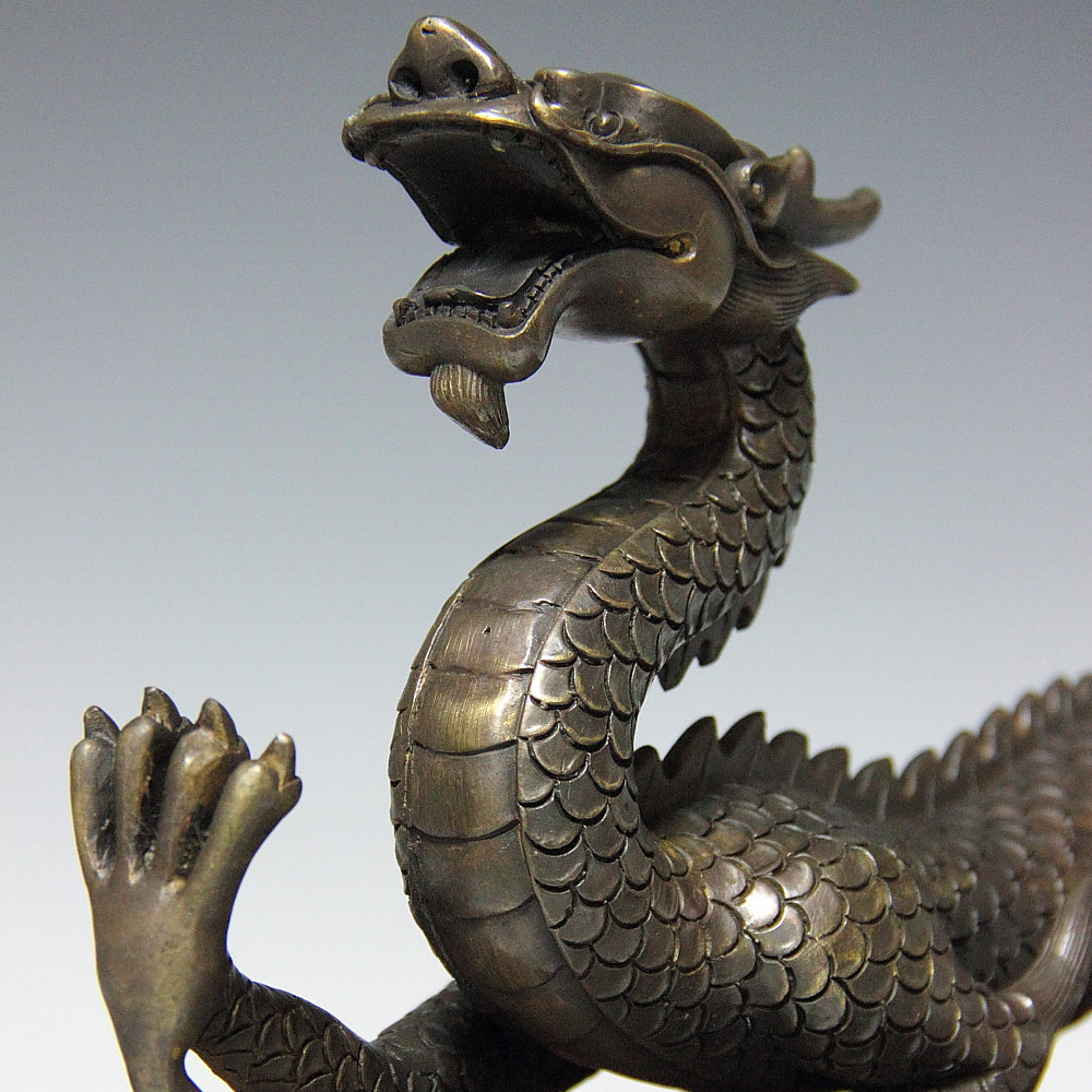 铜之韵开光招财纯铜神兽摆件镇宅辟邪化朱雀青龙摆件