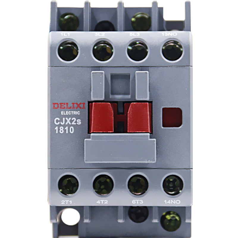 接触器德力cjx2s导轨交流18101801380v低压接触器