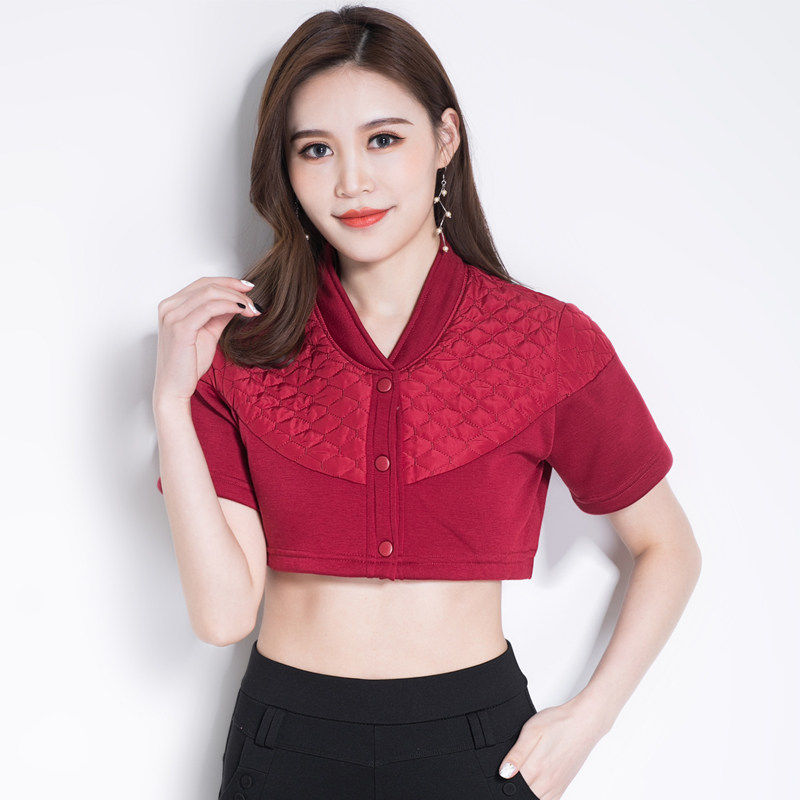 夏季护肩保暖睡觉肩颈热敷颈椎护套自发热肩膀坎肩防寒男女士护肩