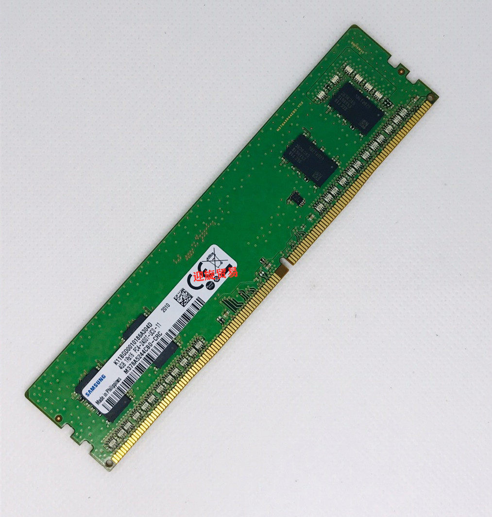 三星4gb1rx16pc42400tddr44g台式机内存条m378a5244cb0crc内存