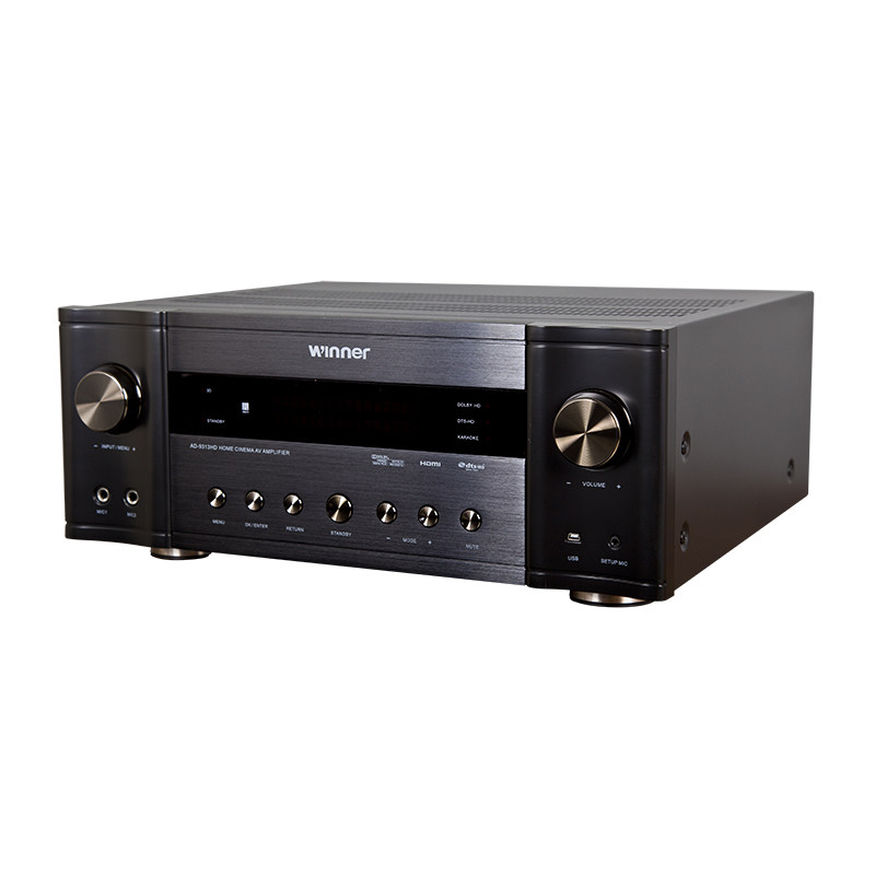 winner/天逸 ad-9313hd高清3d影院功放7.1大功率家庭卡拉ok