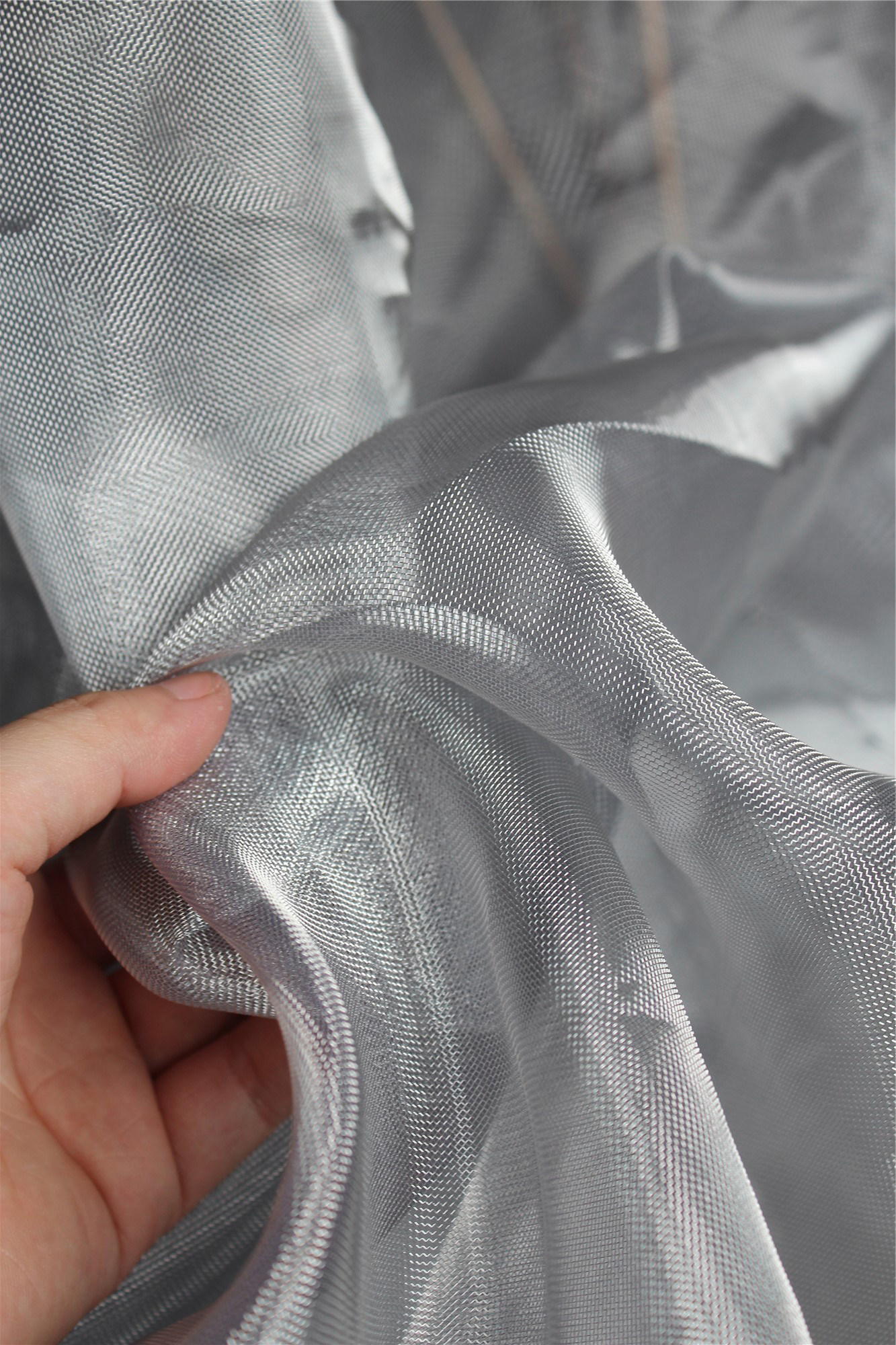 硬纱特殊造型材料金属色尼龙钢丝网硬挺高密海绵垫