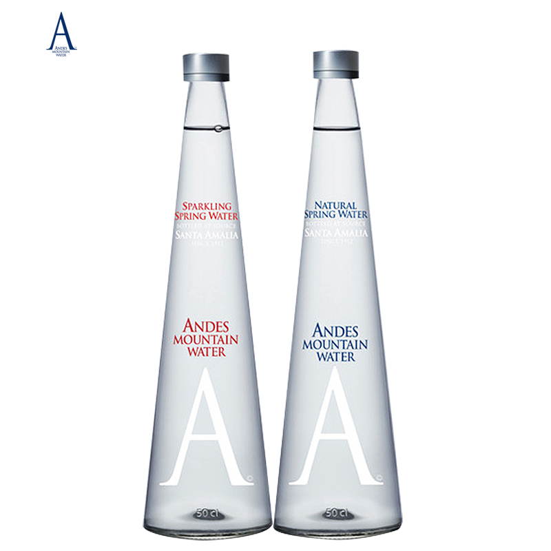 进口andes安第斯天然矿泉水250ml含气苏打水气泡无气气泡水