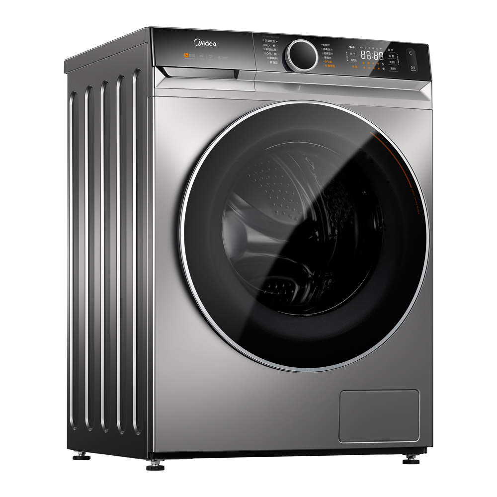 美的10kg全自动滚筒洗衣机家用洗烘一体机智能家电洗衣机