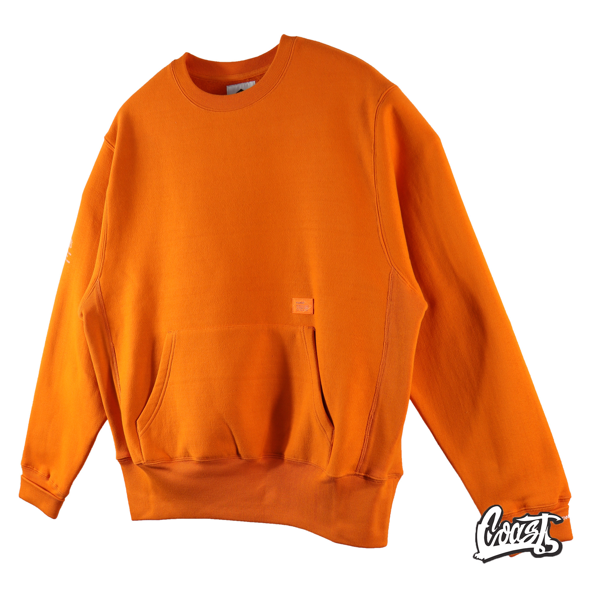 madnessheavyweightsweater20aw橙标加绒重磅圆领卫衣卫衣