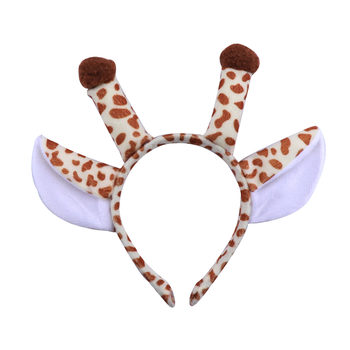 ກາຕູນສັດ headdress masquerade costume ການປະຕິບັດ props tiger frog cat horn headband