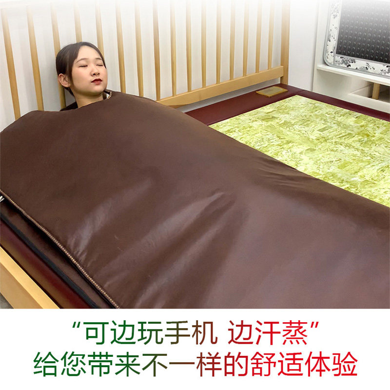 砡贵人玉石床垫美容汗蒸垫矿石粉末负离子远红外线家用除湿理疗垫