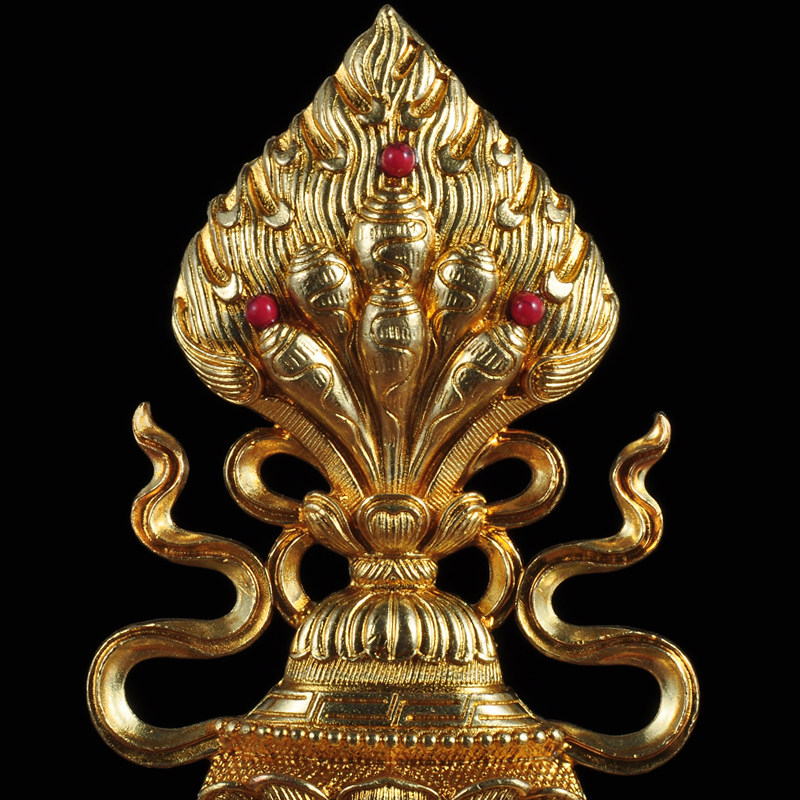 全铜宝铜轮七宝国政护法王护法金轮七政密宗藏传装饰摆件