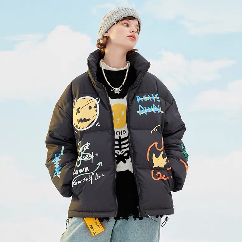 时代少年宋亚轩同款achsawake觉醒青年恐龙羽绒服羽绒服