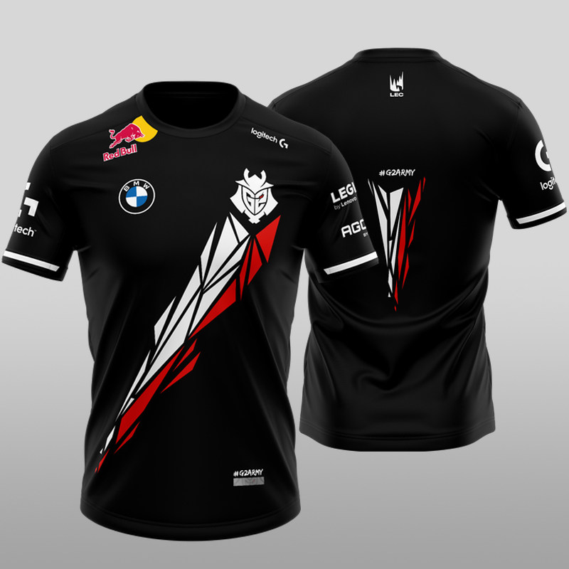 队服g2csgo周边电竞外套g2csgo辅助战队礼物t恤