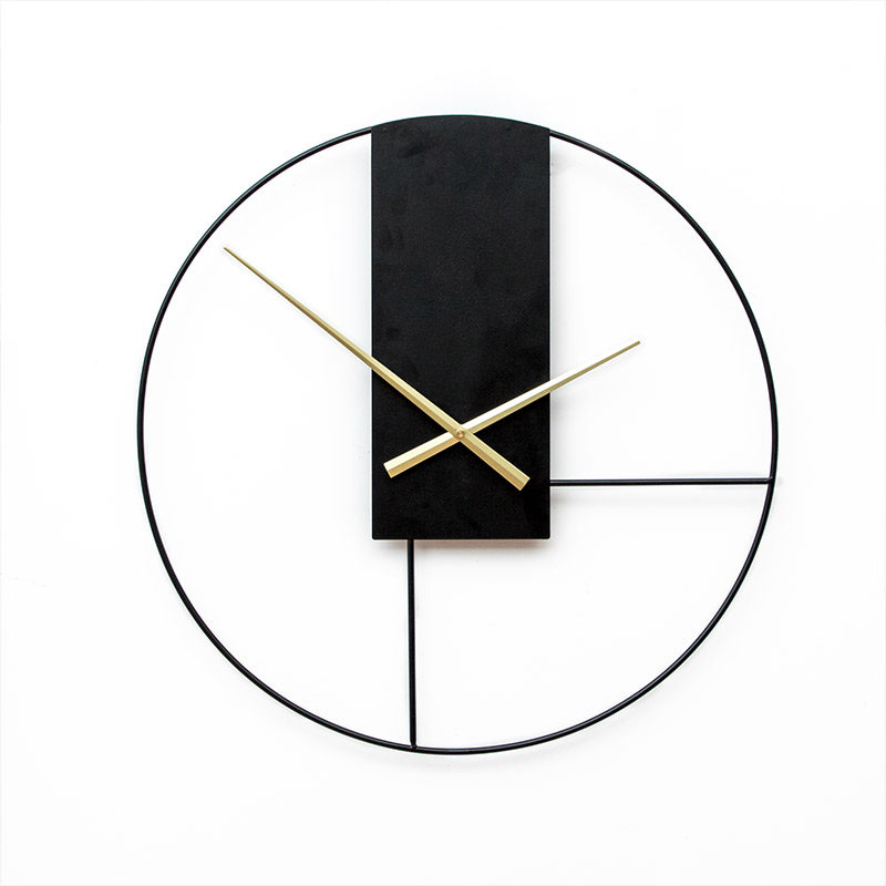 北欧现代简约极简钟表轻奢挂钟个性艺术创意时钟挂钟