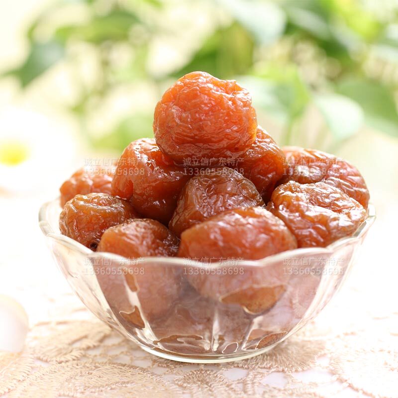 广东客家特产华恒雪花400g休闲开味凉果蜜饯加应子