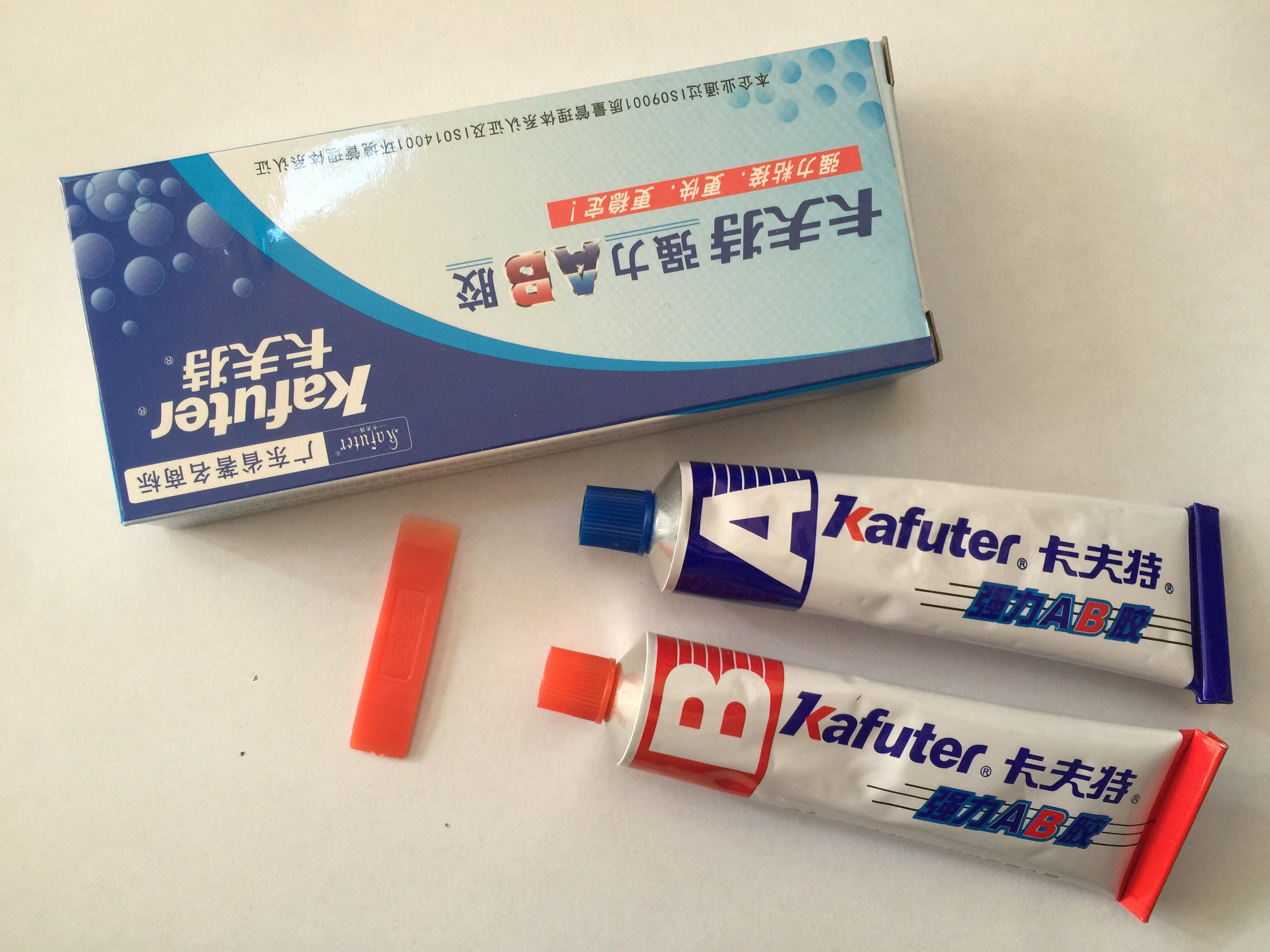 正品卡夫特ab胶强力胶水改性丙烯酸万能胶水金属塑料胶水80g/对