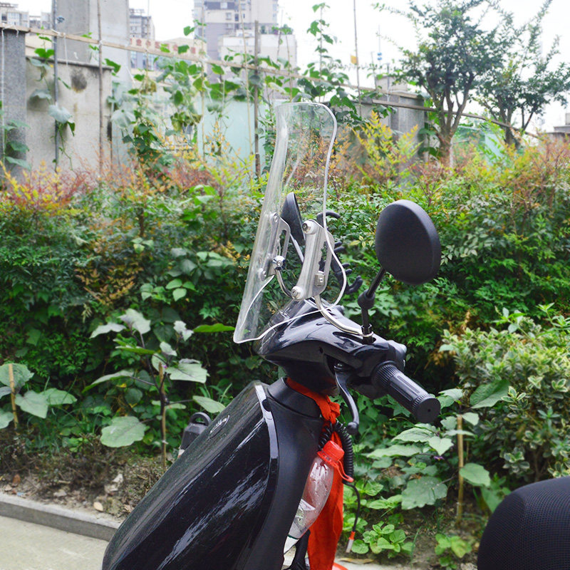 适用于九号n70风挡挡风板挡风玻璃9号电动车n90摩托车前挡风
