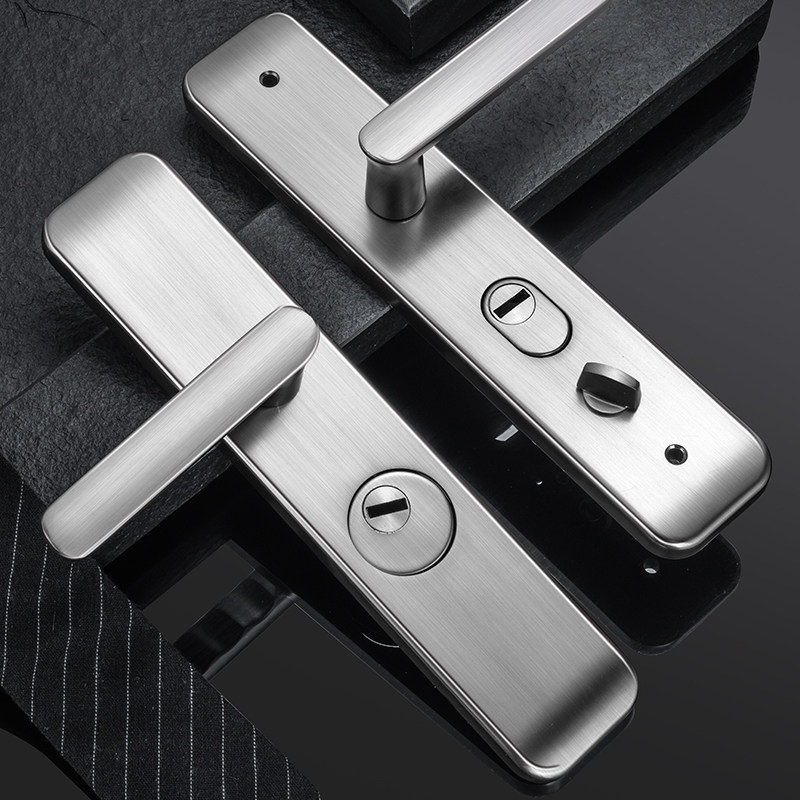 防盗门门锁德国防盗套装家用把手手柄通用型锁具机械门锁