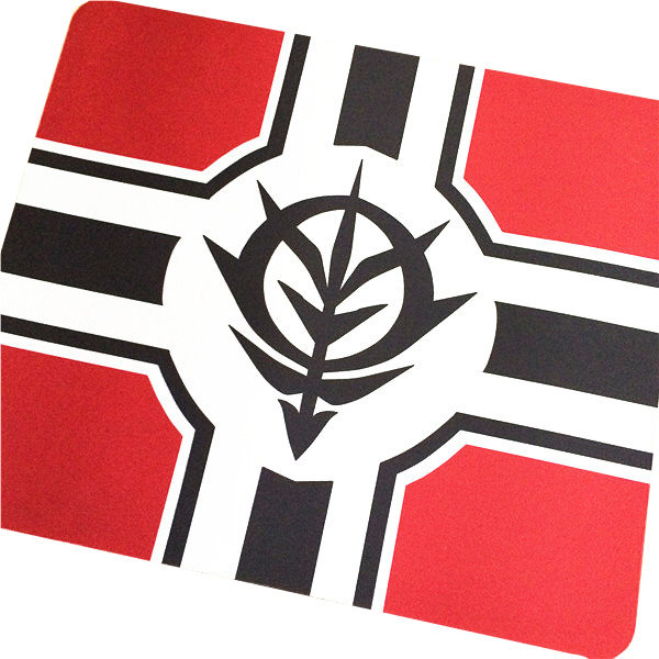 茶猫日本动漫周边高达系列翁军旗帜超大鼠标垫满百包动漫3c周边