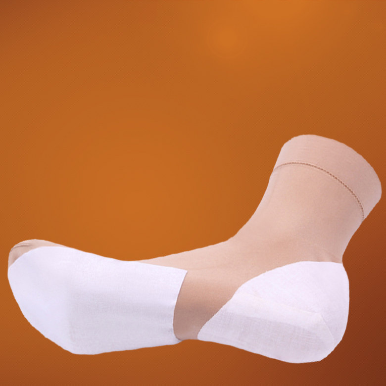 俊竹防裂袜 脚裂袜 女士全脚型 丝袜 足列袜夏季薄款 防裂袜子