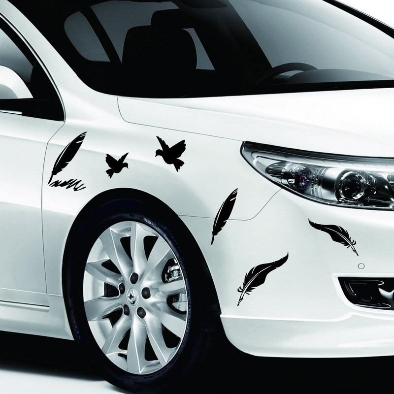 划痕汽车车贴遮挡遮盖个性装饰创意改装用品汽车装饰贴