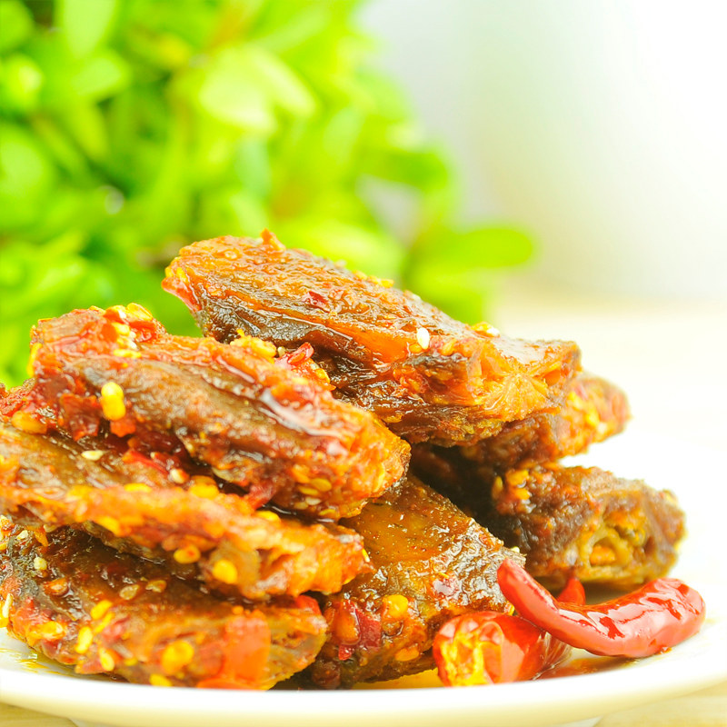 香辣特产鸭排舜华临武湖南散装零食小吃带骨鸭肉零食