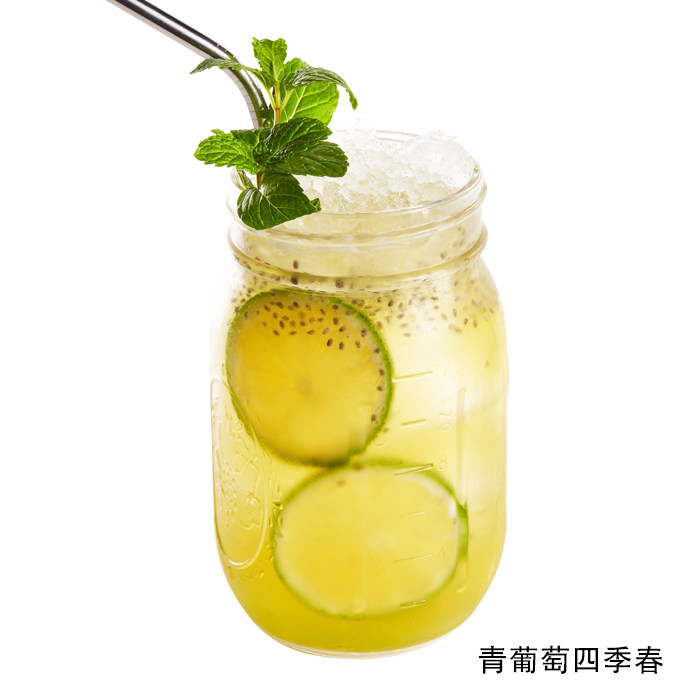 盛歌nrc青葡萄果酱浓缩果汁青提子口味餐饮饮料饮品1.2kg正品包邮