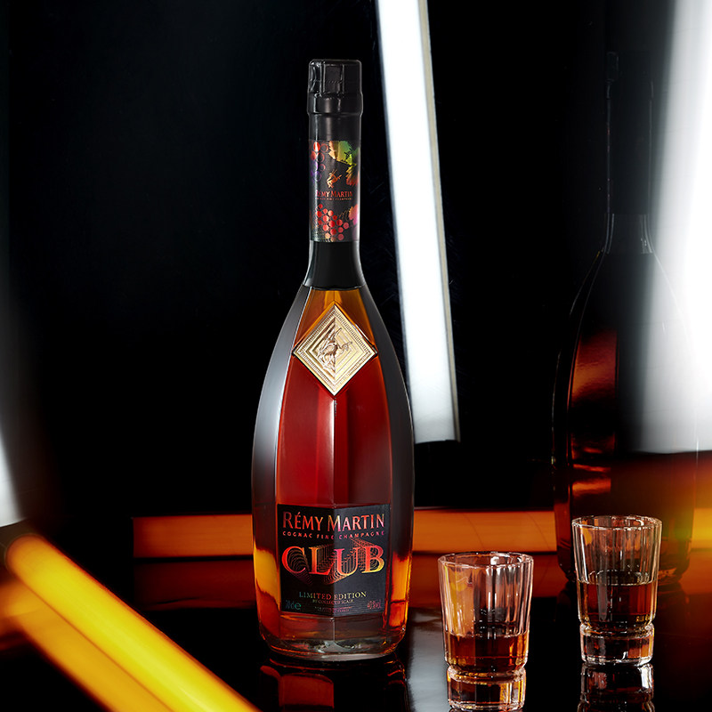 人头马club流光邑彩优质香槟区干邑白兰地