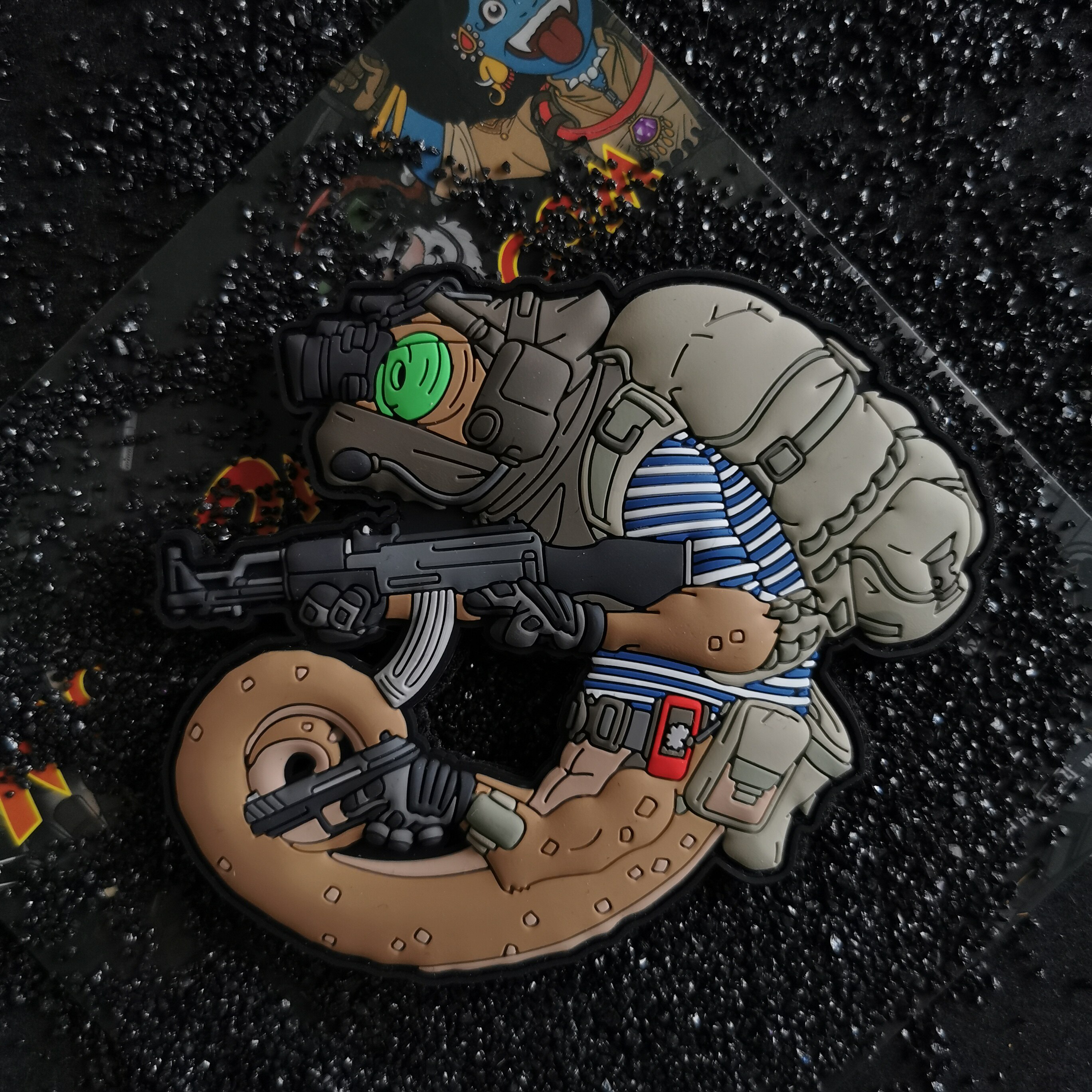 德国tacopsgear变色龙军团俄罗斯特种兵个性士气战术魔术贴章