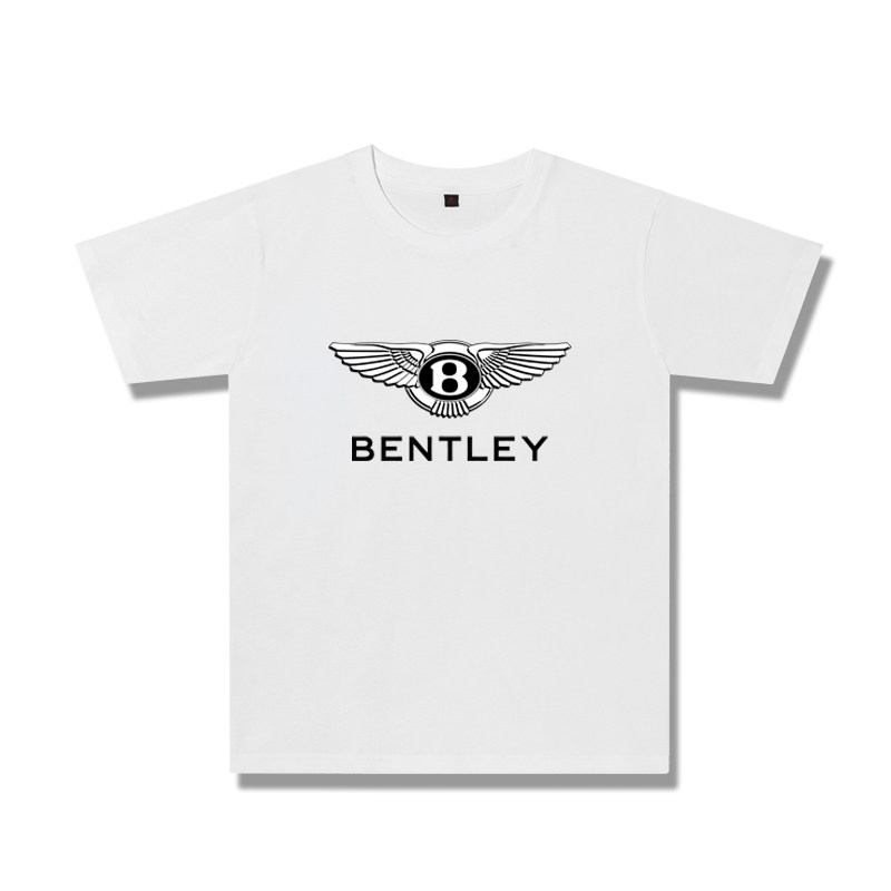 宾利工装纯棉定制衣服工作汽修车标4s男女t恤