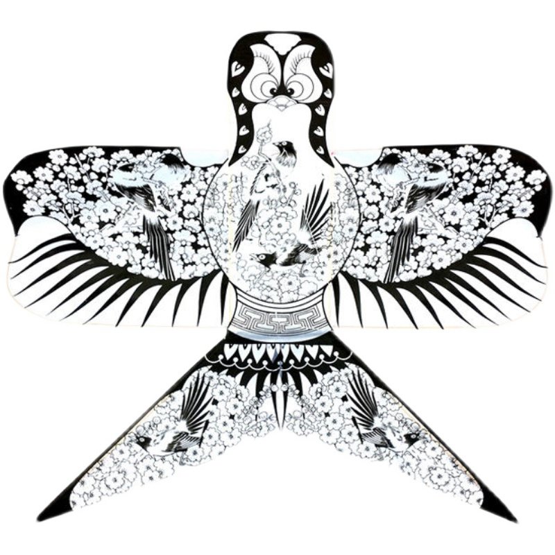 潍坊传统沙燕风筝软翅纸鸢燕子大型户外放飞风筝