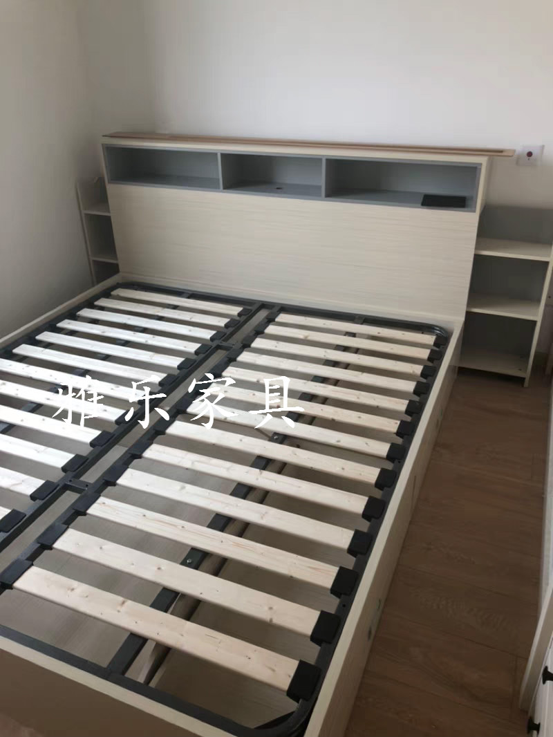 床架实木榻榻米气动液压排骨骨架升降1351215米床架