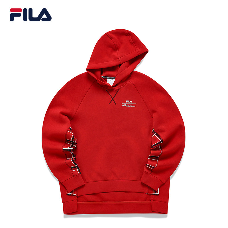 filax31philliplim斐乐官方女子卫衣2021冬季新款连帽运动