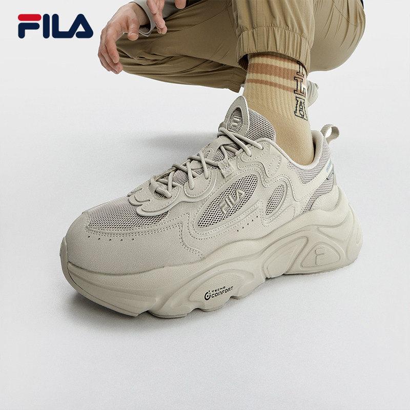 fila斐乐火星1s男鞋复古运动鞋2023秋季新款跑步鞋