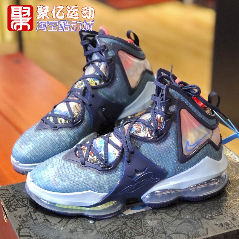 nike詹姆斯球鞋篮球运动透气缓震19代耐克新款篮球鞋