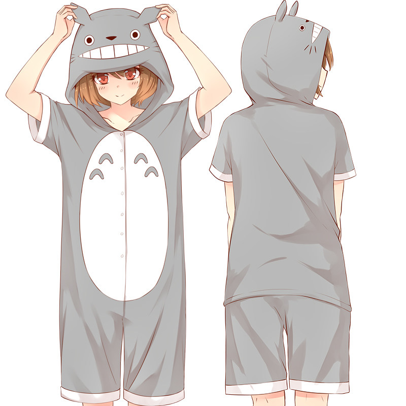 美琦动漫周边豆豆龙睡衣夏天男士居家二次元系列夏季动漫t恤