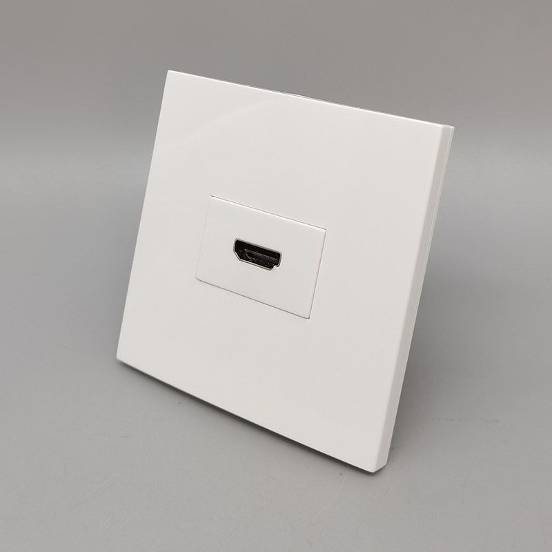 hdmi高清面板免焊接线螺丝压线墙插地插20版电脑插座